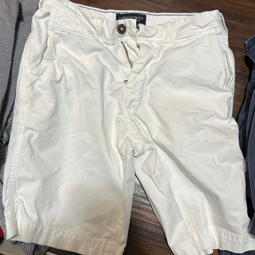 White Shorts Mens American Eagle